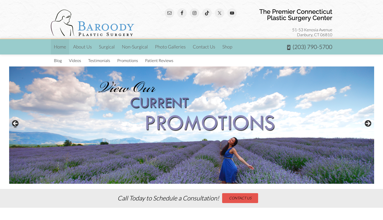 Baroody Plastic Surgery - Featured Project Image